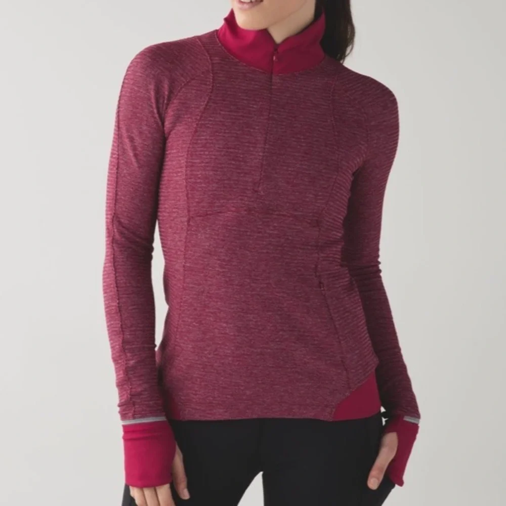 LULULEMON - Runderful 1/2 Zip - Picture 2 of 12
